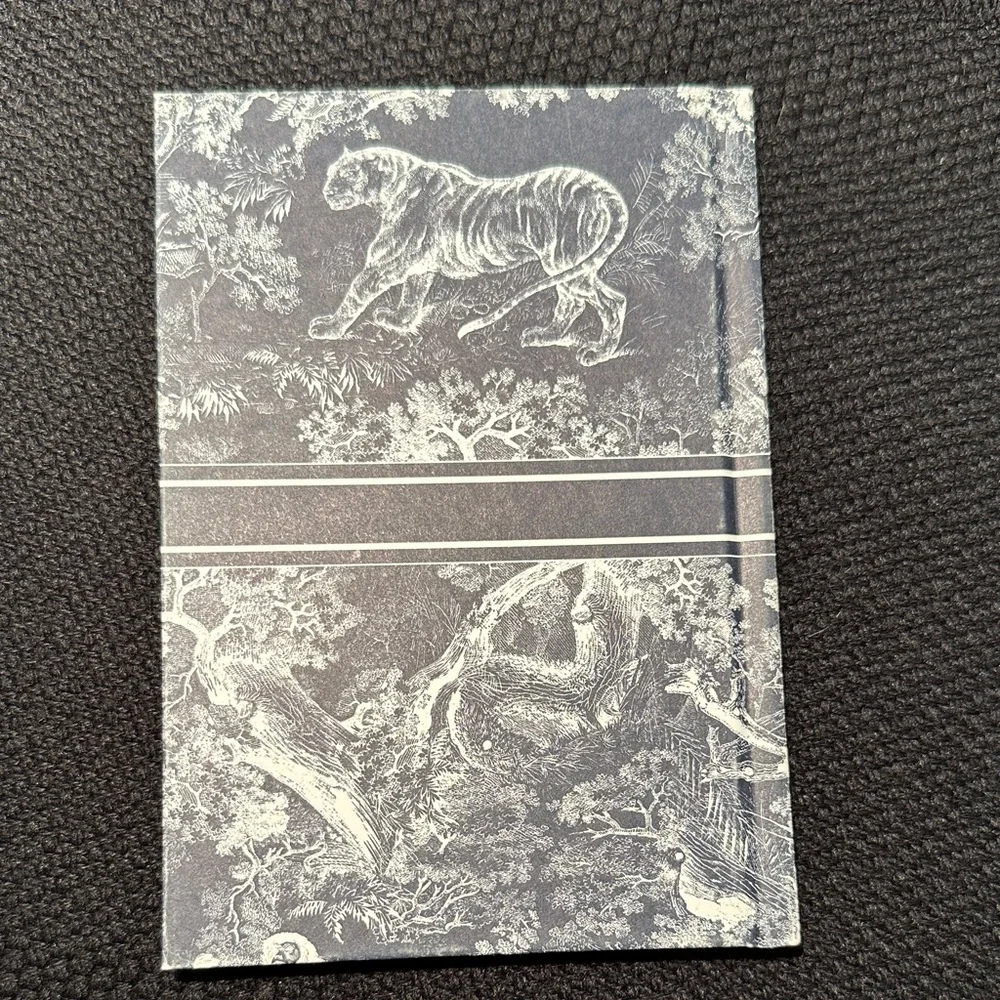 Christian Dior Notebook with Lion Design Unlined, Unused Gorgeous